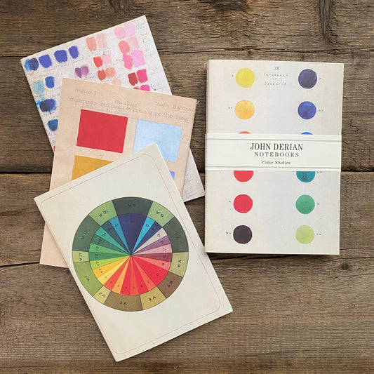 John Derian Notebook Set, Color Studies