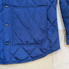 Down-filled Quilted Shirt Jacket, Navy