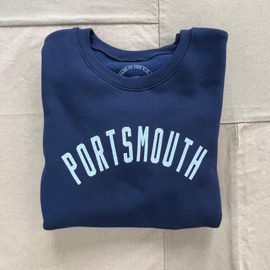 Portsmouth Arch Crewneck Sweatshirt