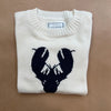 Women's Rockport Lobster Sweater, Cream