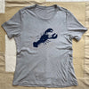 Women's Lobster T-Shirt, Grey