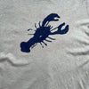 Women's Lobster T-Shirt, Grey