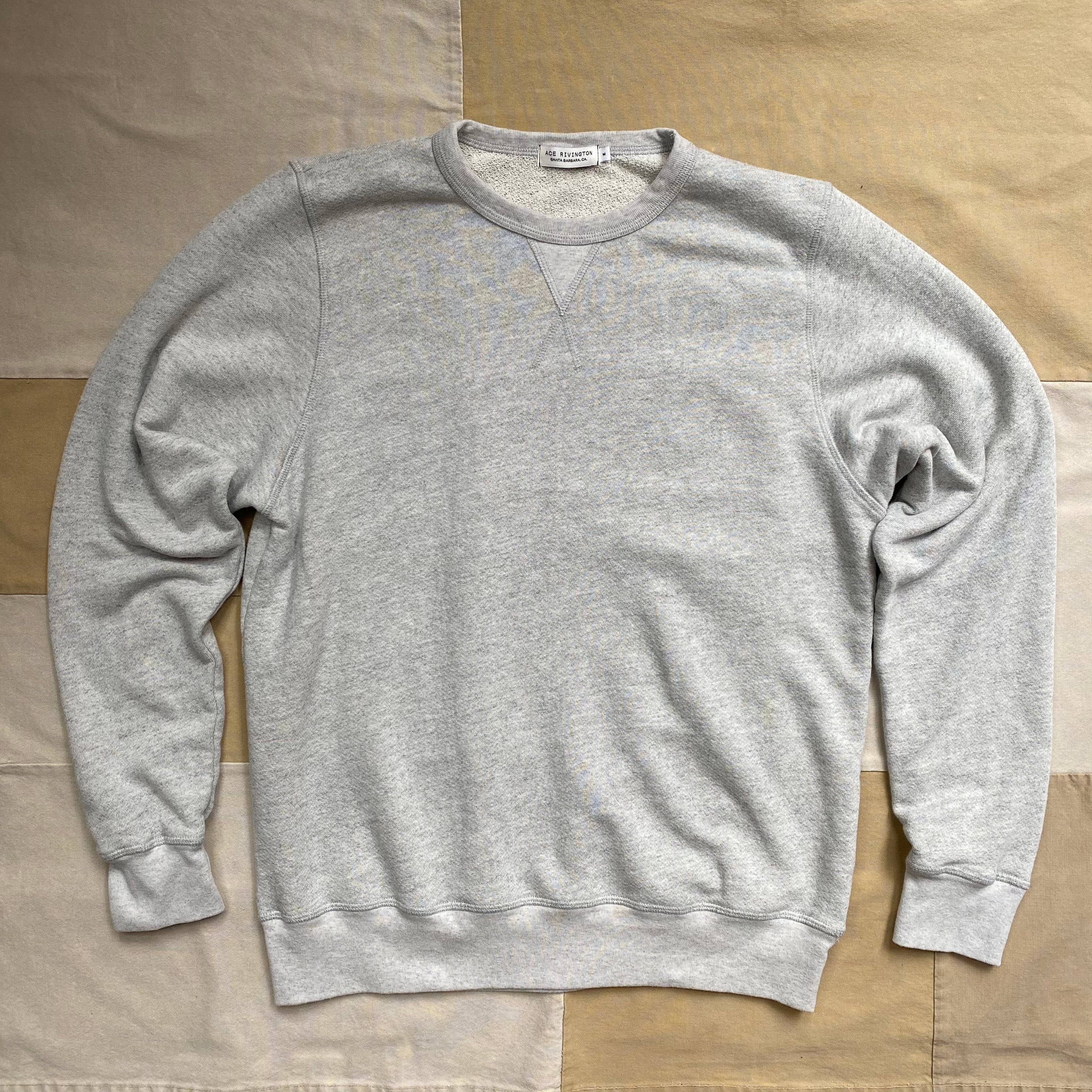 Vintage grey 2025 crew neck