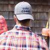East Coast Needlepoint Hat, Dark Grey