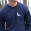 Seagull Crewneck Sweatshirt, Navy
