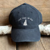 Live Free or Die Needlepoint Hat, Black