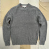 Jordan Sweater in Washed Cashmere, Heather Grey