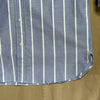 Modern Long Sleeve Oxford Shirt, Bold Stripe