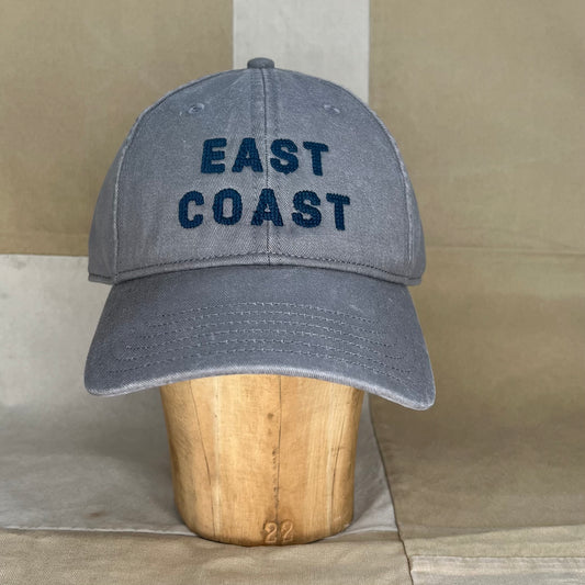 East Coast Needlepoint Hat, Dark Grey