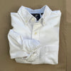 Modern Long Sleeve Oxford Shirt, White