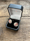 Red Sox Game Used Baseball Cuff Links