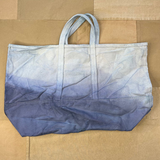 Hand Dyed Tote Bag, Blue #3