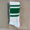 Retro Stripe Sock, Kelly Green