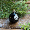 8 Ball Glass Ornament