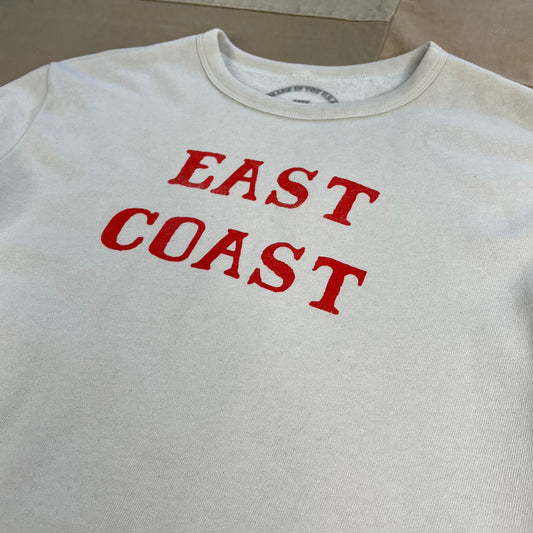 East Coast Sweatshirt, Shell/Red