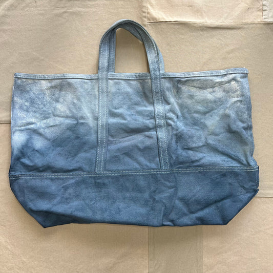 Hand Dyed Tote Bag, Storm Grey #5