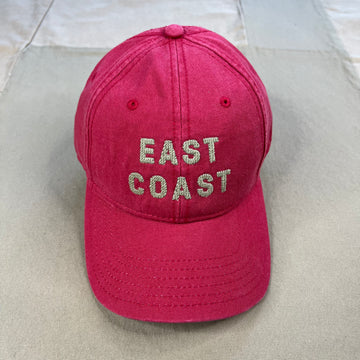 East Coast Needlepoint Hat, New England Red