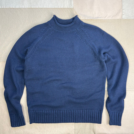 Alex Roll Neck Sweater, Dark Navy