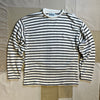 Nantucket Striped Roll Neck Sweater, Natural/Navy Stripe