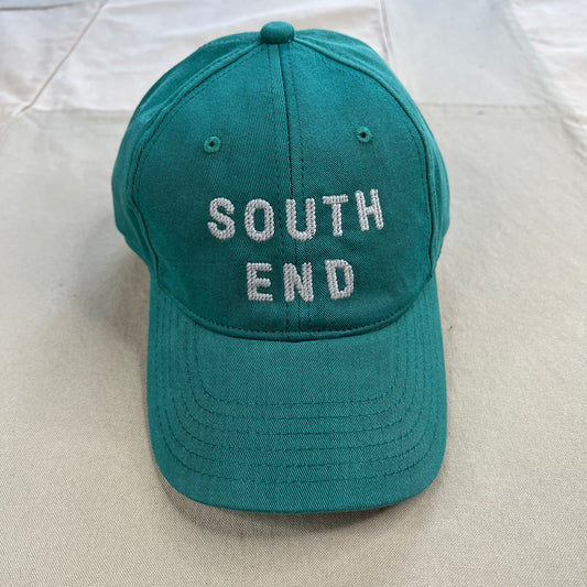 South End Needlepoint Hat, Pine Green