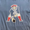 Patriots Legacy Logo Tee, Cadet Blue
