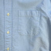 Modern Long Sleeve Oxford Shirt, Blue