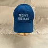 Trophy Husband Needlepoint Cap, Navy