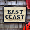East Coast Camp Flag, Cream/Navy