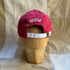 Sault "Jaws" Needlepoint Hat, Weathered Red