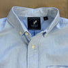 Modern Long Sleeve Oxford Shirt, Blue
