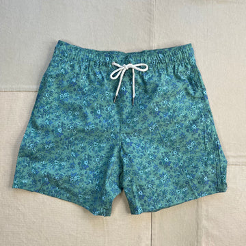 The Bayberry Trunk, Green Mini Floral