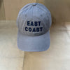 East Coast Needlepoint Hat, Dark Grey