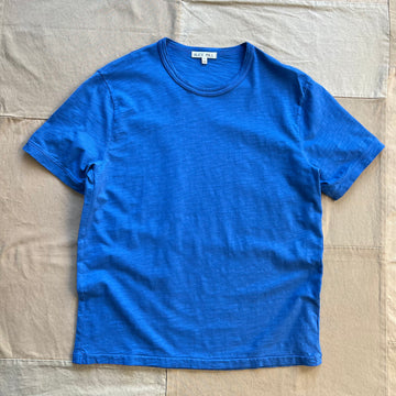 Standard Slub Cotton T-Shirt, Washed Cobalt