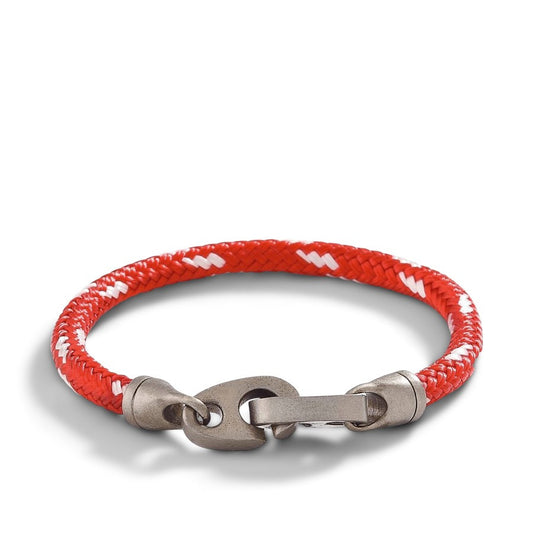 Contender Single Rope, Red/White/Steel